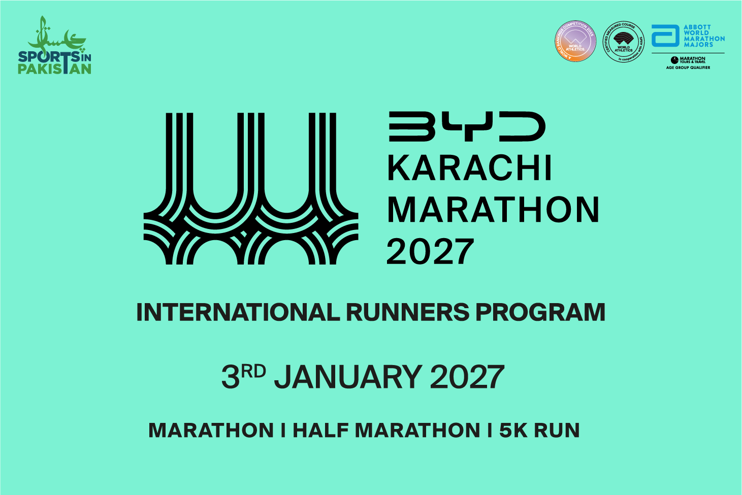 International Runners Program Full-42.195KM / Half-21.1KM / 5KM